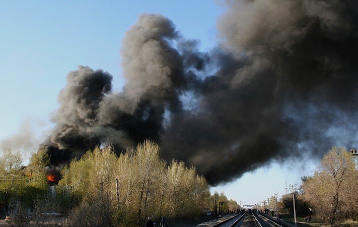 Причиной пожара на «Алтайском тракторном заводе» названо неосторожное обращение с огнём