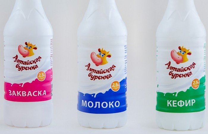 «Алтайская бурёнка» провела редизайн упаковки молочной продукции