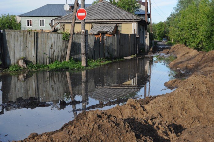 Наводнение добралось до исторического центра Барнаула