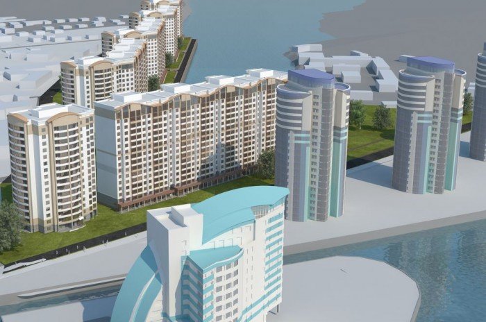 В устье реки Барнаулки построят жилой комплекс «Новая пристань»