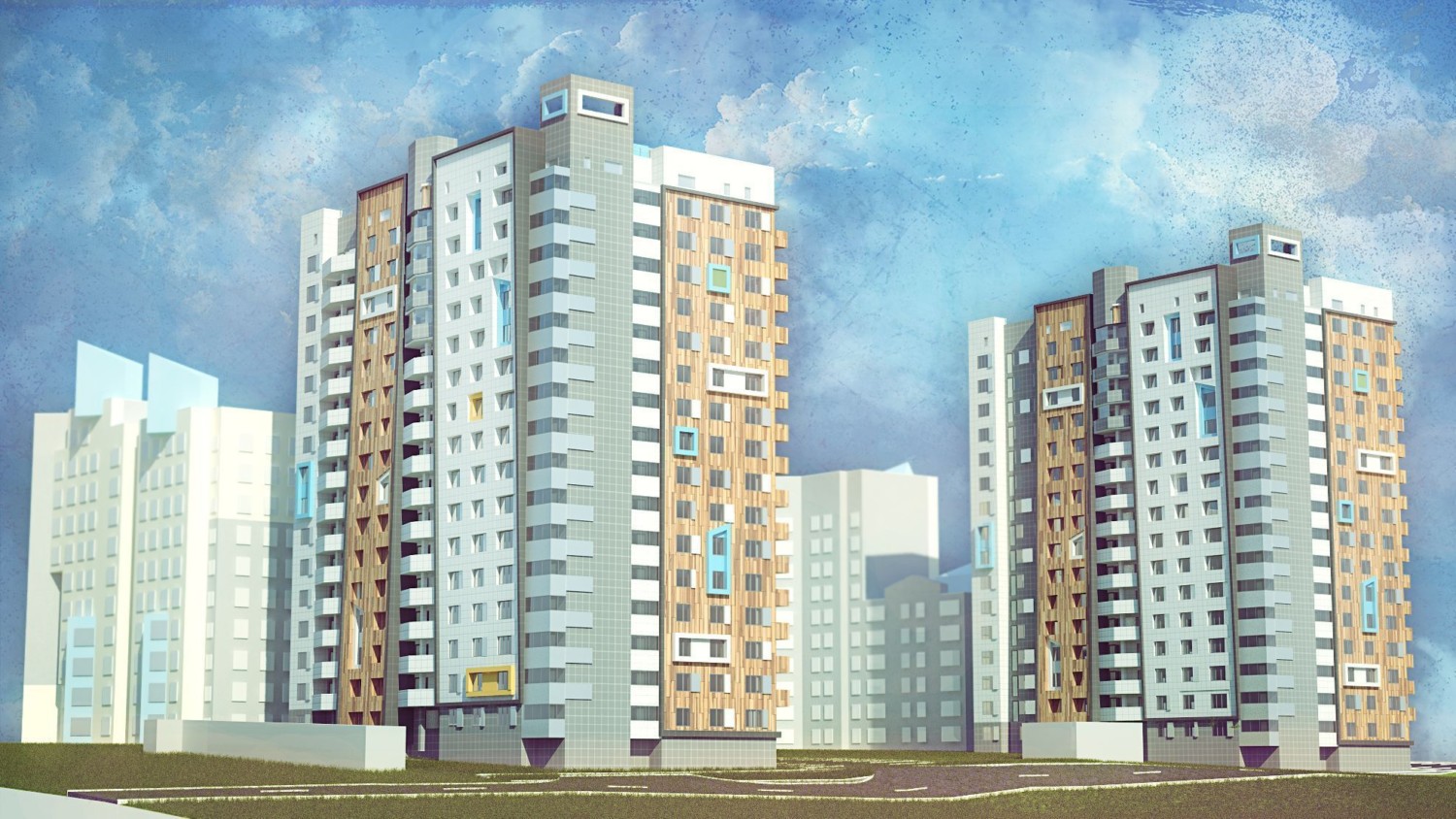 «Стройгаз» начал строительство 16-этажки на месте частного сектора в центре Барнаула