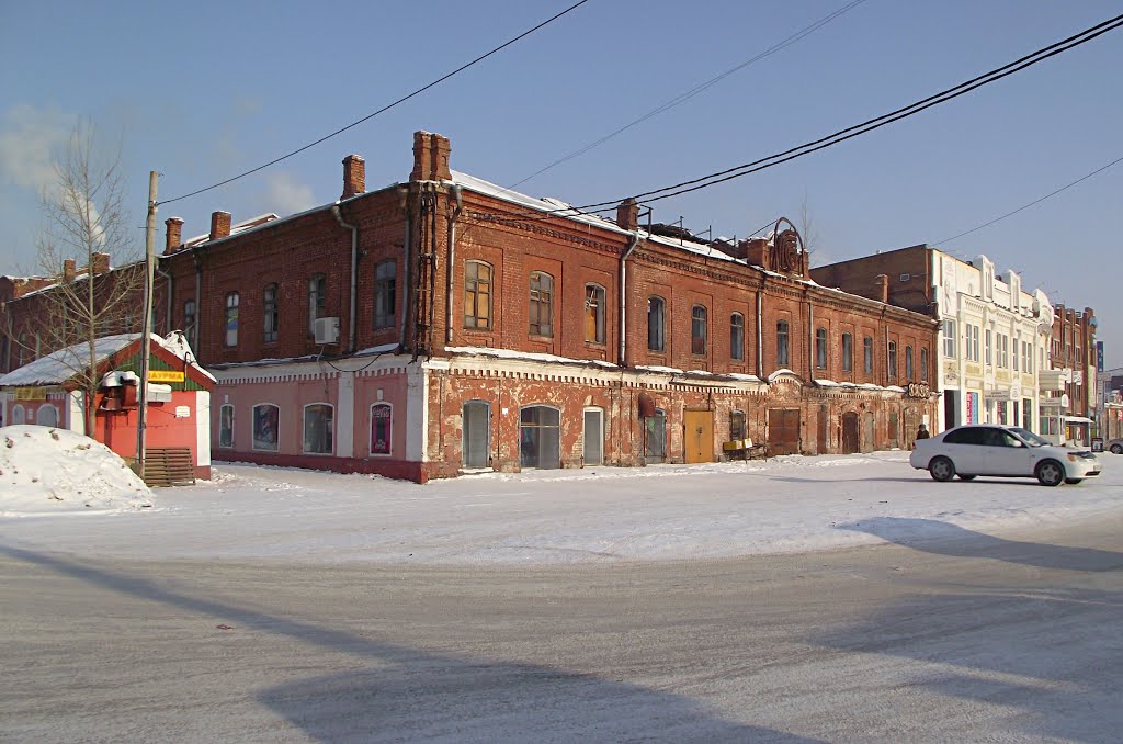 Власти определились, какую улицу сделать пешеходной в историческом центре Барнаула