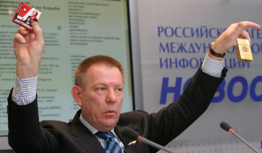 Николай Герасименко: «Антитабачный» закон сократил количество курящих в России на 17%