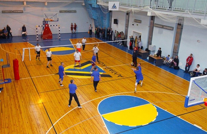 На Алтай-Коксе прошли соревнования по волейболу