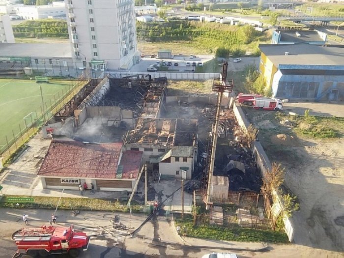 Ущерб от пожара на «Коммунальщике» составил 40 млн рублей