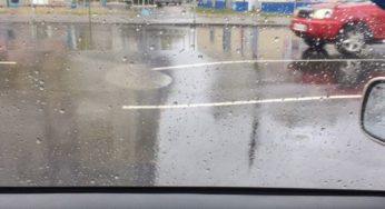 В Барнауле на ул. Энтузиастов проваливается только что уложенный асфальт