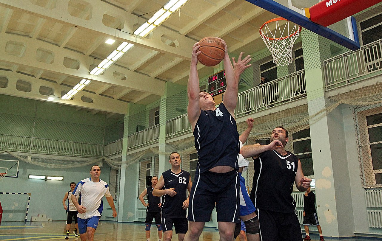 На Алтай-Коксе прошли соревнования по баскетболу