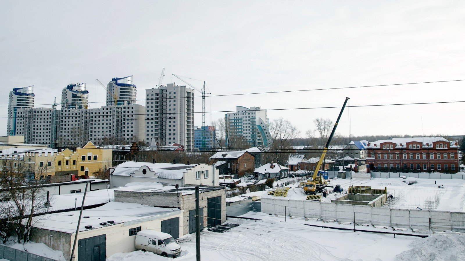 В Новый год – с новыми объектами! Фоторепортаж со строительных площадок новых объектов СК «Сибирия»