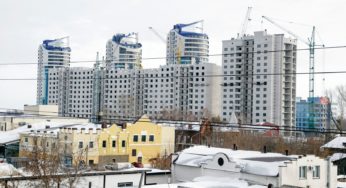 ЖК «Новая пристань» — первый дом построен! Фоторепортаж со строительной площадки СК «Сибирия»
