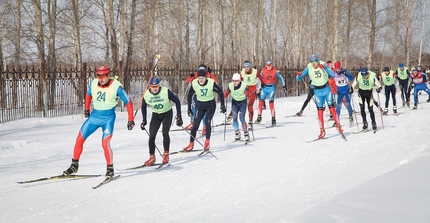 На Алтай-Коксе состоялась лыжная эстафета