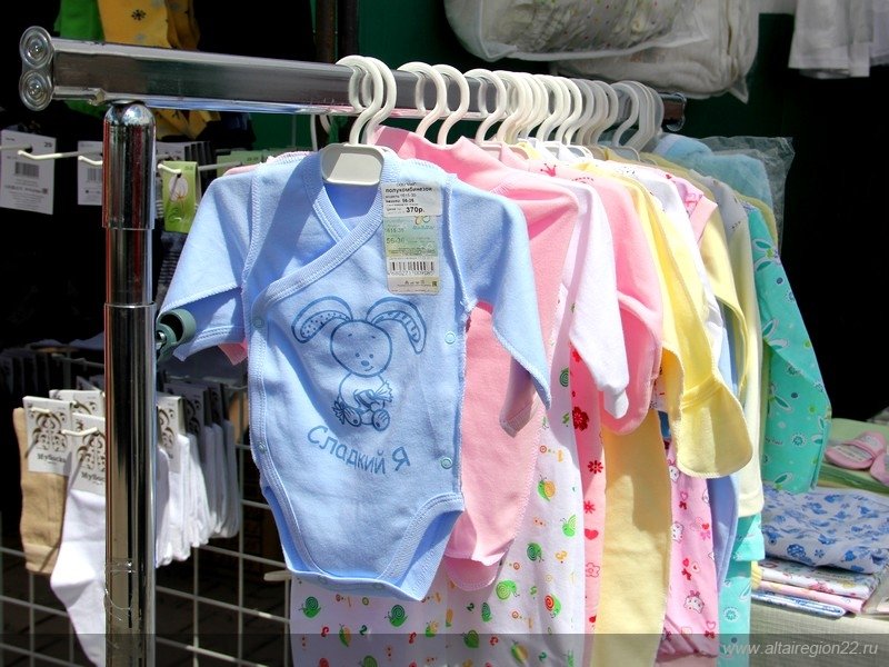 На Алтае резко увеличилось производство детских товаров