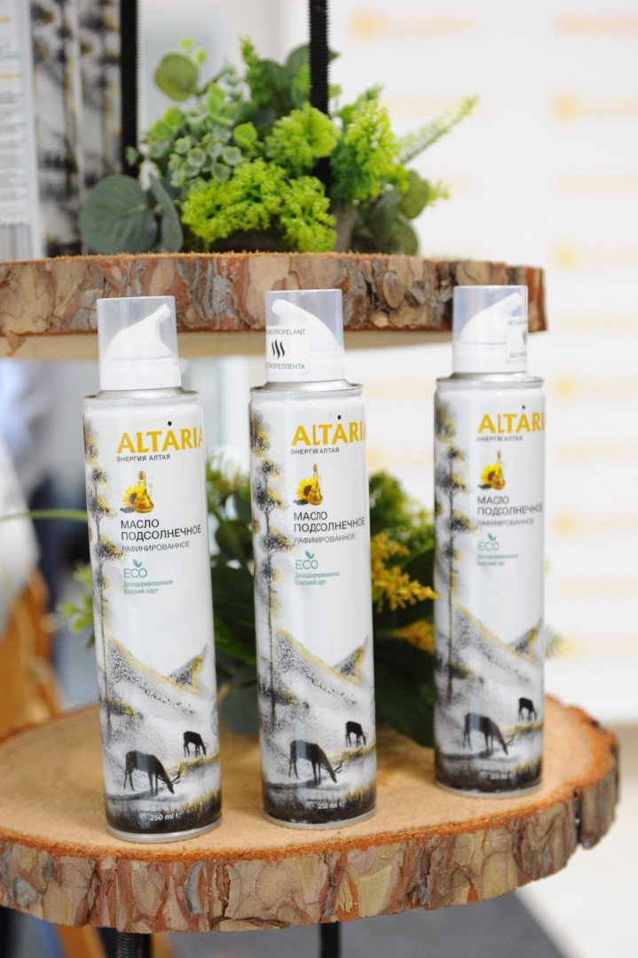 На Алтае начали выпускать уникальный продукт – подсолнечное масло-спрей