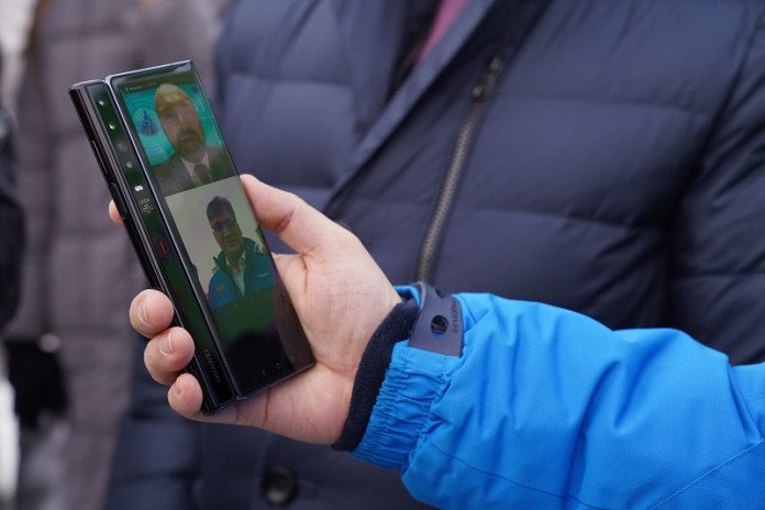 Первый в Сибири видеозвонок в сети 5G был сделан с шахты «Листвяжная»