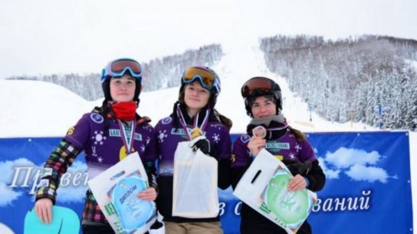 Алтайская спортсменка стала призером Кубка России по сноуборду