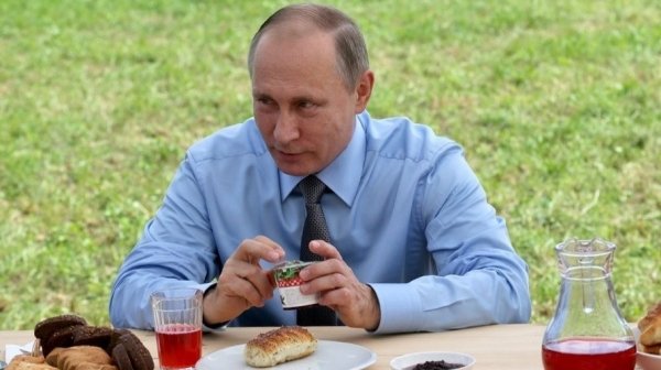 Путин сообщил, что предпочитает алтайские травы чаю