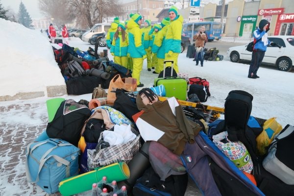 Бойцы «Снежного десанта» отправились по районам Алтайского края (фото)