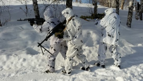 Алтайские бойцы Росгвардии охраняли Рождество Христово усиленно