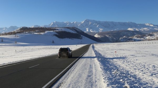 Чуйский тракт в Алтайском крае открыли для движения грузовиков