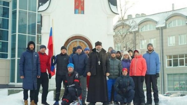 Утром 1 января в Барнауле прошла пробежка против пьянства