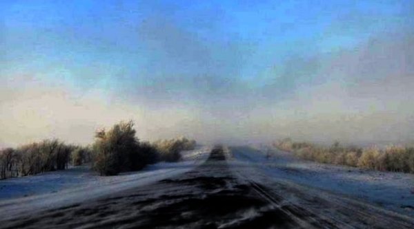 Полностью перекрыта дорога от Крутихи до границы с Республикой Казахстан