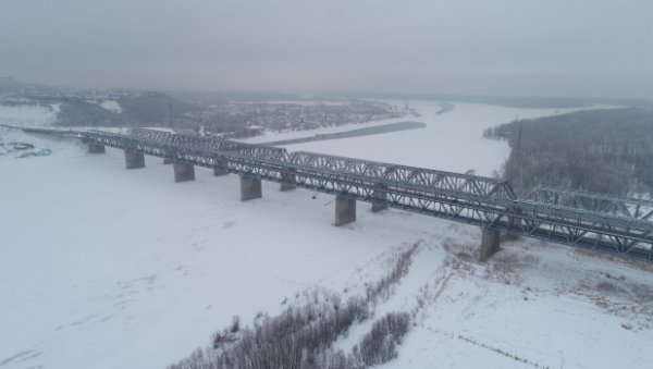 4 января барнаульцам можно в последний раз прокатиться по старому мосту через Обь