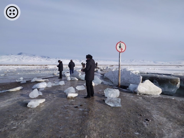 Самопроизвольный взрыв льда произошёл на Алтае