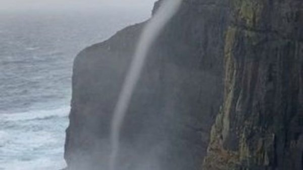На Фарерских островах нашли воду, которая течет вверх