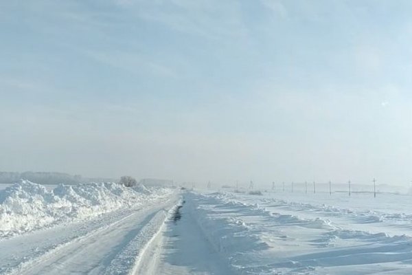 Жители Алтайского края жалуются на нечищеные дороги