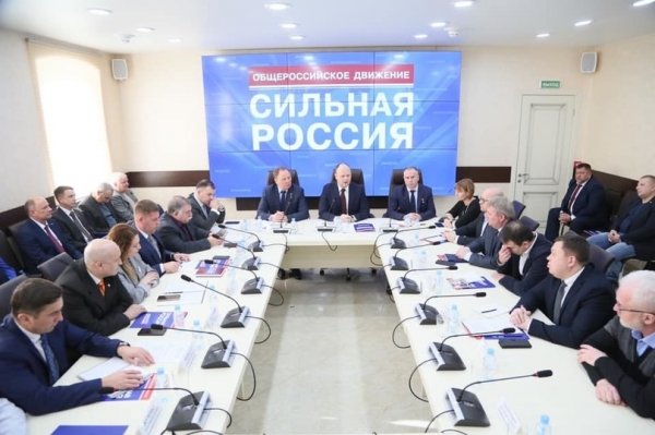 Депутат барнаульской гордумы посетил встречу руководства движения «Сильная Россия»
