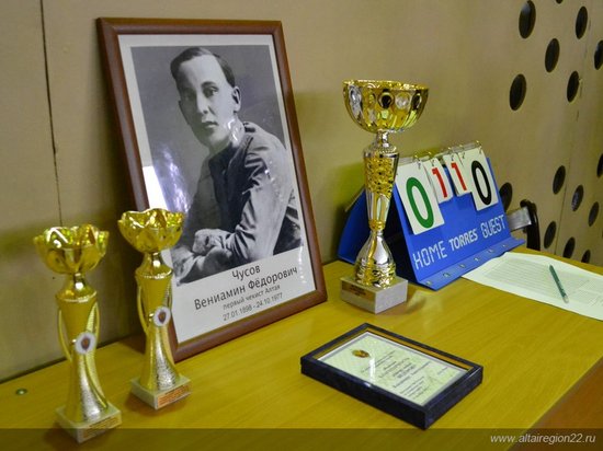 Память первого чекиста Алтая почтили турниром по волейболу