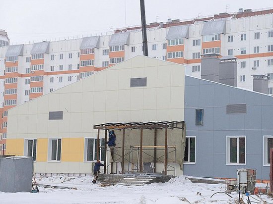 Как идет строительство новой школы в Барнауле