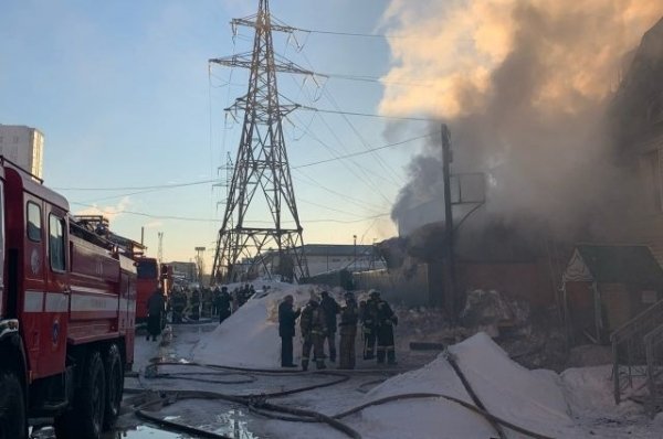 В историческом центре Барнаула потушили серьезный пожар