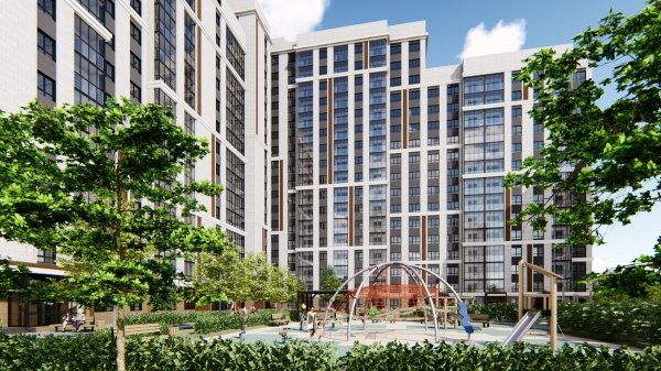 Smart-квартиры и площадки из Дании: новый жилой комплекс строится в Барнауле