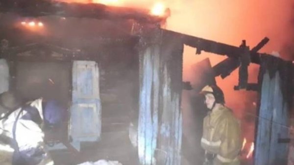 Пожилая женщина, ее сын и внучка погибли во время пожара в Алтайском крае