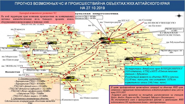 Газификация алтайского края до 2025 года карта