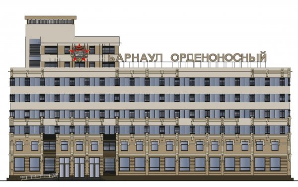 Конструкцию «Барнаул орденоносный» установят 30 августа