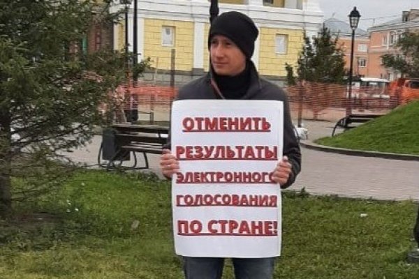 Алтайского депутата вызвали в полицию за одиночный пикет