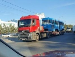 В Барнауле заметили собянинские трамваи