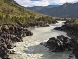 Жители Алтая хотят доказать, что Катунь - самая глубокая река России