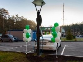 В Барнауле появилась первая бесплатная зарядка для электромобилей