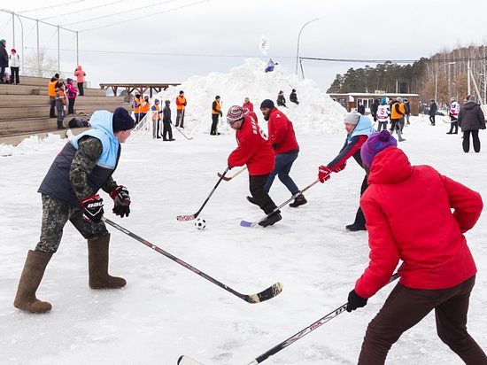 Всероссийский флешмоб по дворовому хоккею пройдёт в Алтайском крае