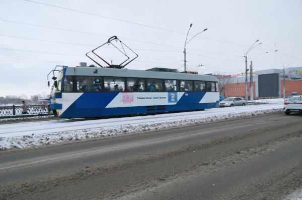 Сколько новых трамваев и троллейбусов купят в Алтайском крае в 2022 году