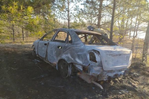 Тела двух мужчин нашли в сгоревшей машине в Алтайском крае - KP.Ru
