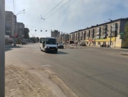 Проспект Ленина в районе Нового рынка перекрыли