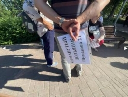 В центре Барнаула прошел пикет обманутых дольщиков