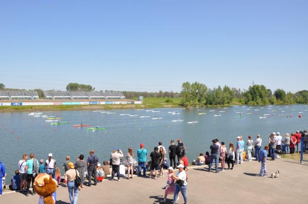 На гребном канале в Барнауле установили рекорд России