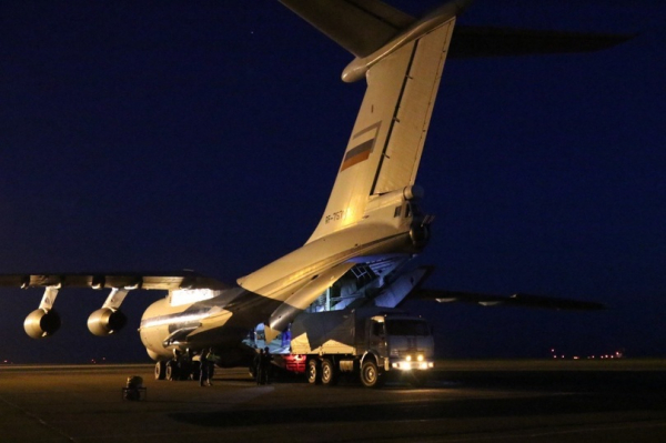 Очередной самолет с гуманитарным грузом для жителей Донбасса улетел из Алтайского края