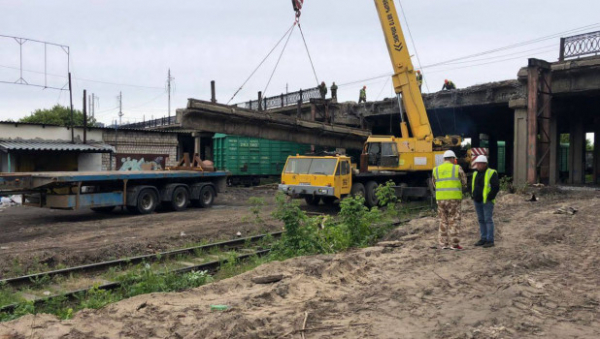 Реальная опасность. Мост на Новом рынке в Барнауле при демонтаже может начать складываться