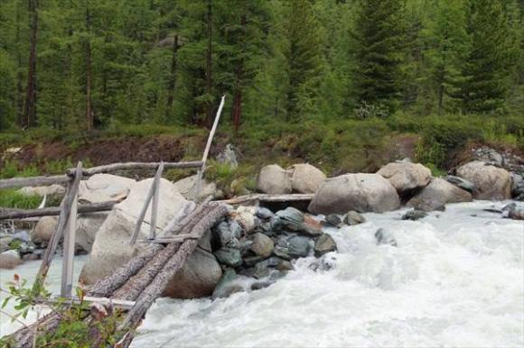 В Горном Алтае туристка упала в реку, ее унесло течением