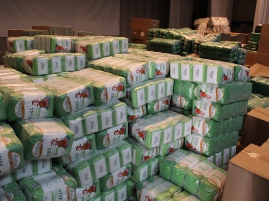 В подшефный район ЛНР доставили 20 тонн гуманитарной помощи от Алтайского края